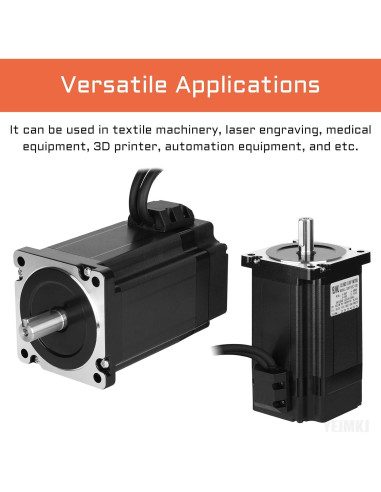 Kit Motor Paso a Paso Nema 34 8.5Nm con Controlador BHA860