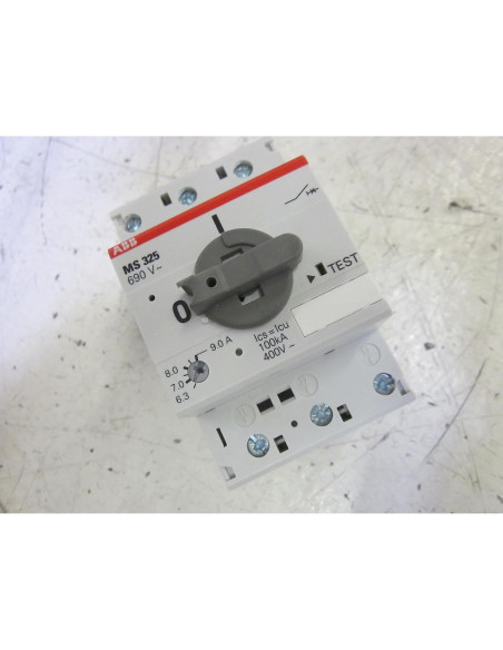 Iniciador de Motor Manual ABB MS325 1.7KW 9A Nuevo