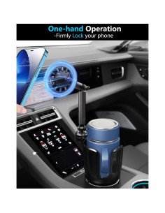 Soporte Magnético para Teléfono en Taza Easkkty - Ajustable 360 2