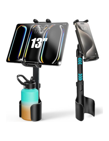 Soporte para Tablet en Portavasos Kolasels con Brazo Telescópico