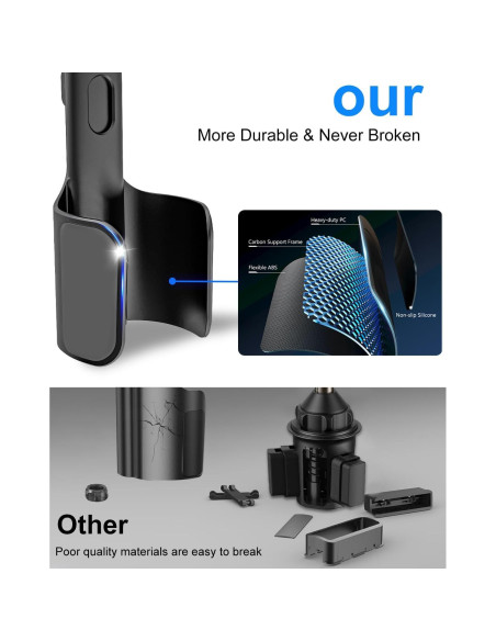 Soporte para Tablet en Portavasos Kolasels con Brazo Telescópico