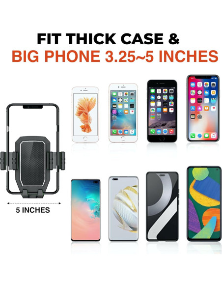 Soporte para Taza de Coche ITPY Universal 6-en-1 con Bandeja