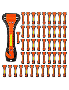 Martillo de Seguridad ZHSX 50 Piezas para Emergencias Automovilísticas
