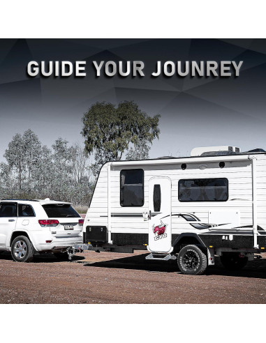 Enganche de Remolque GYO 4 en 1 10,000 lbs Negro Mate