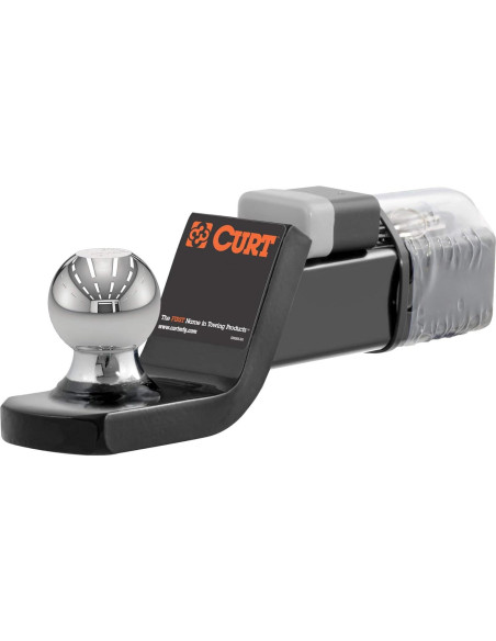 Soporte de Remolque CURT 45141 con Bola de 5 cm y Cerradura