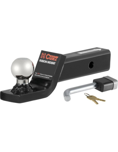 Soporte de Remolque CURT 45141 con Bola de 5 cm y Cerradura