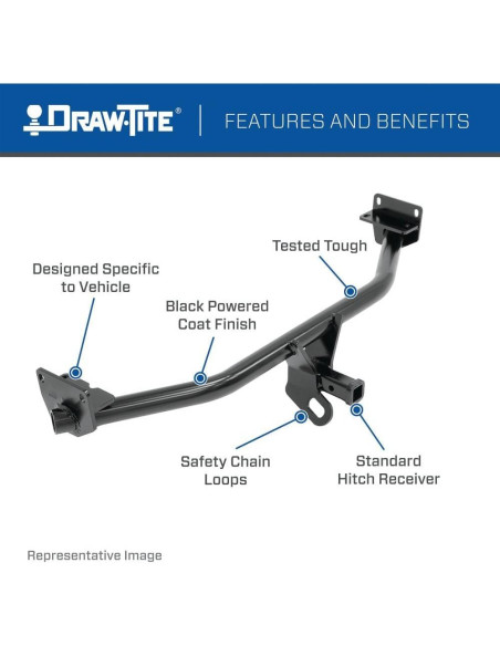 Enganche de Remolque Clase 2 Draw-Tite 36660 para Ford EcoSport 2018-2022