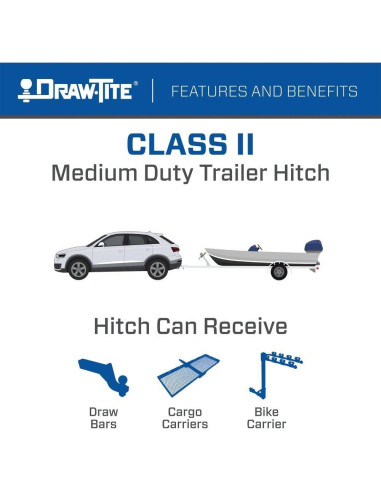 Enganche de Remolque Clase 2 Draw-Tite 36660 para Ford EcoSport 2018-2022