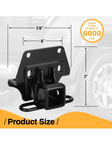 Enganche de Remolque Pulaim GX470 para Lexus y Toyota 4Runner