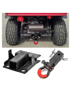 Enganche trasero de remolque ROMELACK 2" con grillete D 3/4"