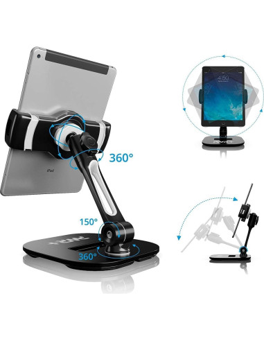 Soporte Ajustable para Tabletas y Smartphones PWR+ XTAB2 4-11"
