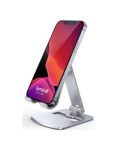 Soporte de Teléfono Lamicall DP11-EU-S Aluminio Plata Ajustable