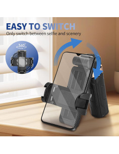 Trípode Mini Pocketflex JCWL, Rotación 360, Altura 10-25 cm 2