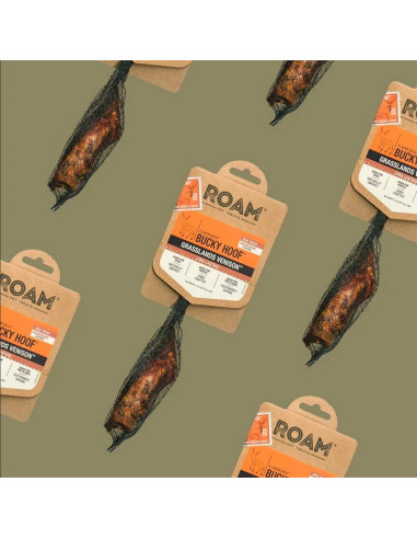 Golosinas Naturales para Perros ROAM Pezuña de Ciervo 2 Unidades