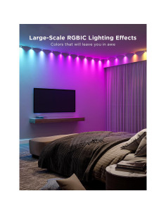 Luces LED Inteligentes Govee RGBIC 2.99m Color Blanco 2
