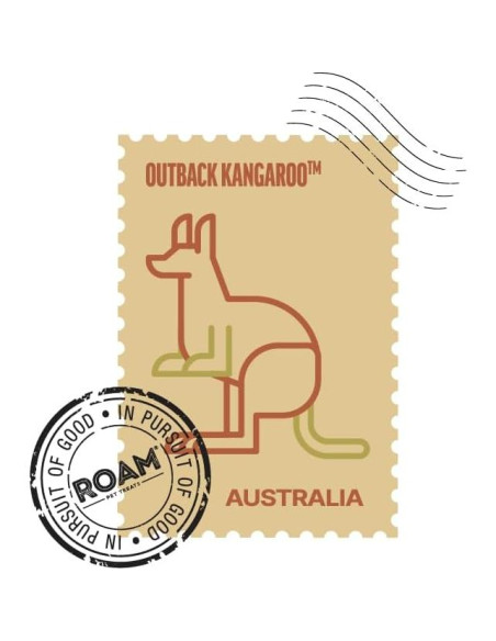 Golosinas para Perros ROAM - Variedad de Avestruz, Ciervo y Canguro