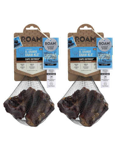 Golosinas Masticables para Perros Roam Avestruz 2 Unidades