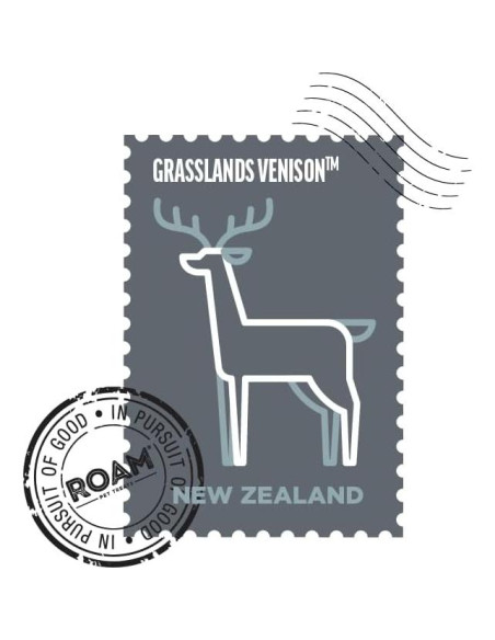 Golosinas para Perros ROAM - Variedad de Avestruz, Ciervo y Canguro