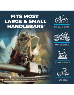 Soporte Universal para Teléfono Roam - Ajustable 9.14 cm - 360 2