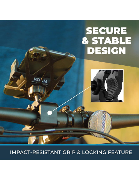 Soporte Universal para Teléfono Roam - Ajustable 9.14 cm - 360