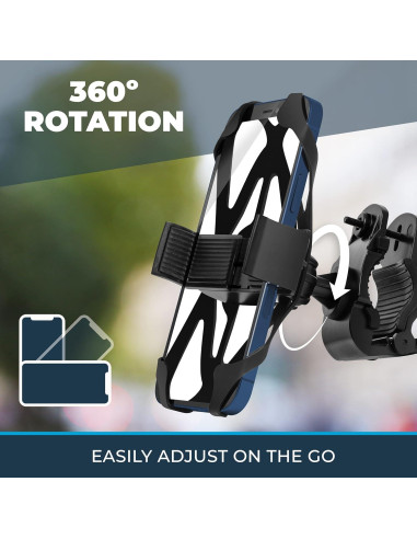 Soporte Universal para Teléfono Roam - Ajustable 9.14 cm - 360