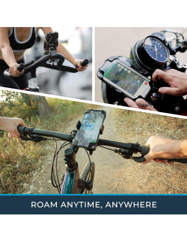 Soporte Universal para Teléfono Roam - Ajustable 9.14 cm - 360