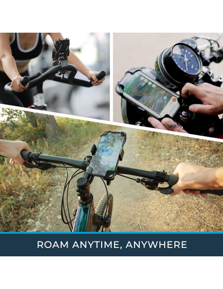 Soporte Universal para Teléfono Roam - Ajustable 9.14 cm - 360