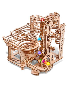 Kit de Carrera de Canicas de Madera 3D Varbertos 335 Piezas