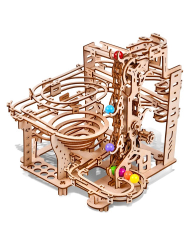 Kit de Carrera de Canicas de Madera 3D Varbertos 335 Piezas