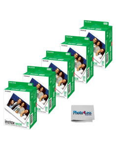 Paquete Doble de Película Instantánea Fujifilm Instax Wide 100 Hojas