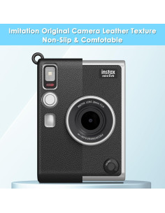 Funda de Silicona Fintie para Cámara Fujifilm Instax Mini EVO - Ligera y Protectora 2