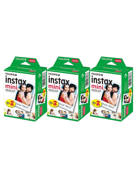 Película Instantánea Fujifilm Instax Mini Luz Diurna ISO 800 - 60 Exposiciones