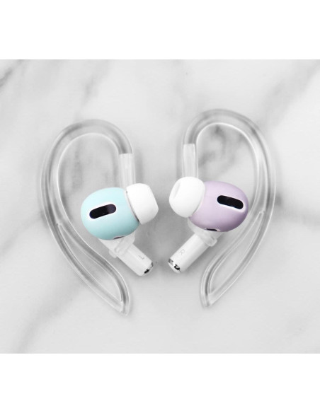 Ganchos para Orejas IiEXCEL Ajustables Antideslizantes AirPods