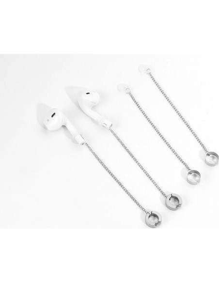 4 Pares de Correas Antipérdida para Auriculares Inalámbricos