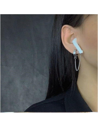 4 Pares de Correas Antipérdida para Auriculares Inalámbricos