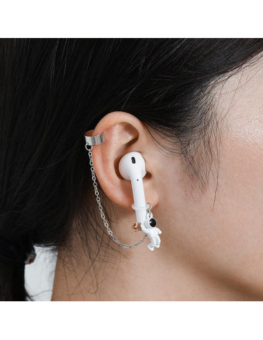 4 Pares de Correas Antipérdida para Auriculares Inalámbricos