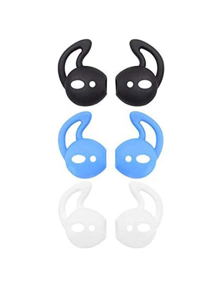 Cubiertas de Silicona ALXCD para AirPods 1 y 2 - 3 Pares
