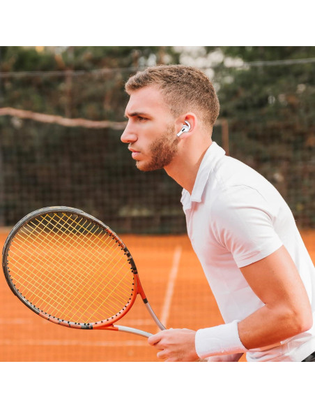 Ganchos Antideslizantes AhaStyle para AirPods Pro 2 - 3 Pares Blancos