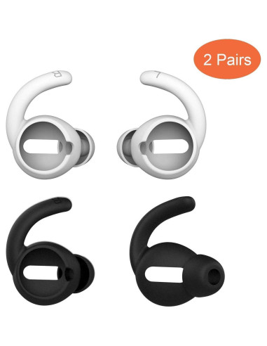 Ganchos de Silicona Antideslizantes para AirPods 1 y 2 - 2 Pares