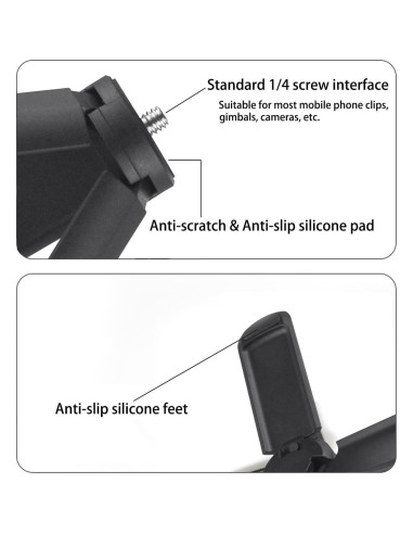 Mini Trípode Plegable MINGVEN para DJI Osmo Pocket 3/2 y GoPro