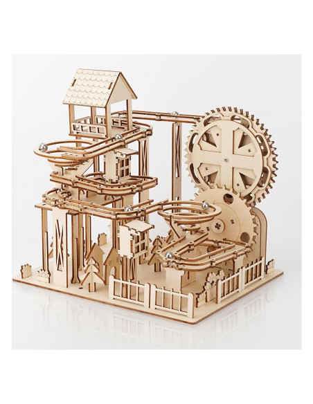 Juego de rompecabezas 3D LCOCWMY pista de canicas DIY