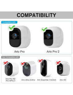 Cable de Alimentación 5m para Arlo Pro/Pro 2 con Adaptador Rápido 2