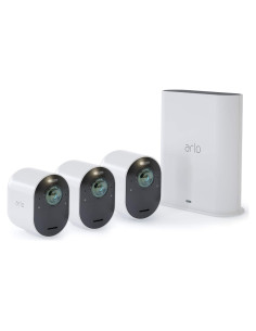 Sistema de Seguridad Inalámbrico Arlo Ultra 3 Cámaras 4K UHD