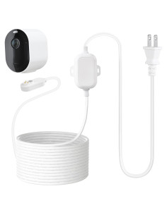 Cable de Carga Magnético Alertcam para Arlo Pro 5S/4/3 Floodlight/Ultra 2 - 9m