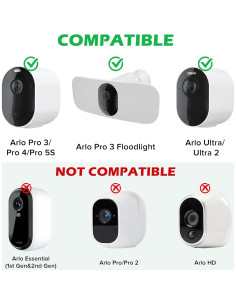 Cable de Carga Magnético Alertcam para Arlo Pro 5S/4/3 Floodlight/Ultra 2 - 9m 2