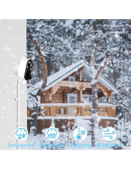 Cable de carga exterior AYIIFEI 7.92m para Arlo y Blink