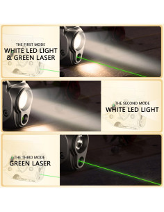 Combo Luz y Láser Warriorland SLL-103G para Sig Sauer P365 2