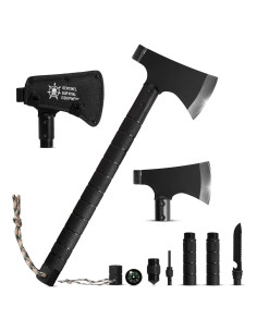 Hacha de Bushcraft Sentinel Survival 43cm Multi-Herramienta