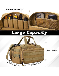 Bolsa de Herramientas MOZETO 30.48 cm Nylon Impermeable 2