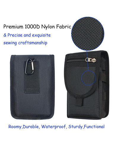 Bolsa de Herramientas de Cintura FAUDRECRO Nylon Resistente